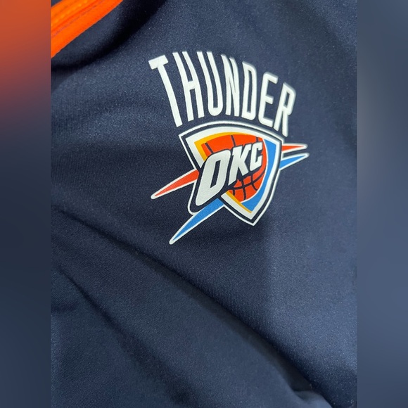 NBA OKC THUNDER  Mens Long Sleeve pullover Size Large - Picture 3 of 7